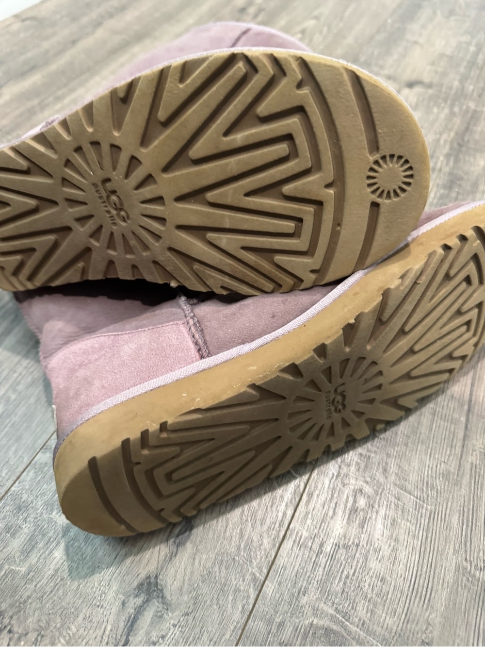 UGG Tall Shearling Boots - Mauve - Picture 4 of 4